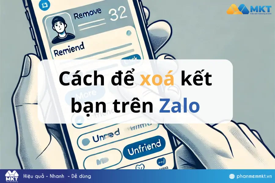 Cách để xoá kết bạn trên Zalo