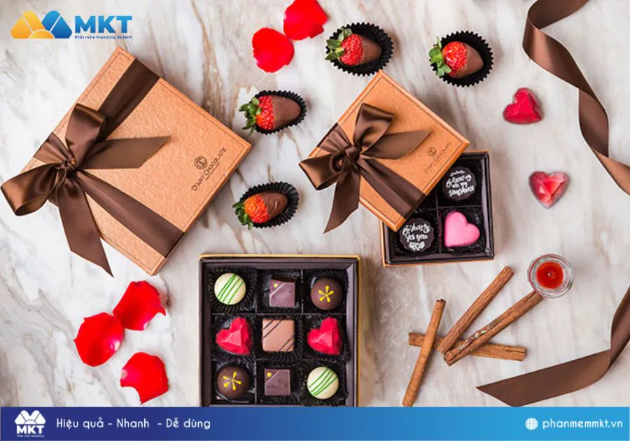 Ý tưởng kinh doanh Valentine: Kinh doanh socola