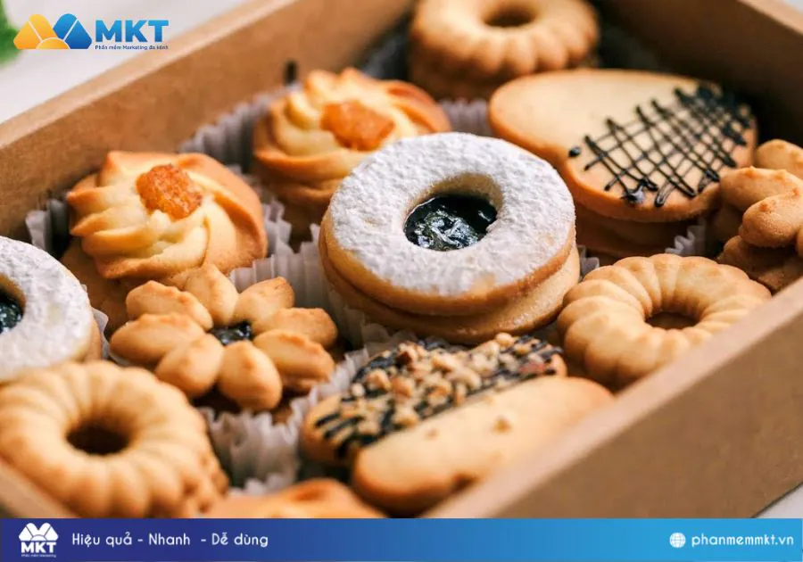 Ý tưởng kinh doanh Valentine: Kinh doanh bánh ngọt, bánh quy