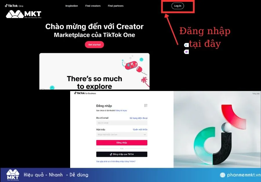 Cách đăng ký TikTok Creator Marketplace