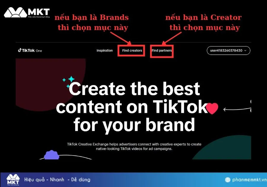 Cách đăng ký TikTok Creator Marketplace (3)
